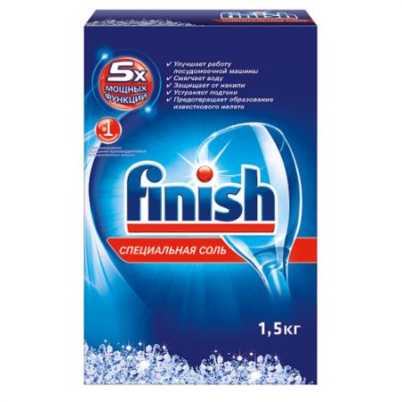 Finish соль спец. для посудомоечных машин