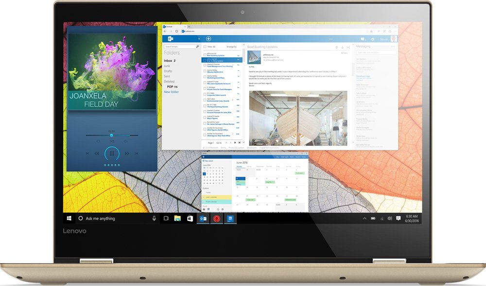 

Ноутбук Lenovo IdeaPad Yoga 520-14IKB (80X8001YRK) i7-7500U (2.7) / 8Gb / 1Tb+128Gb SSD / 14" FHD / GeForce 940MX 2Gb / Win 10 / Gold