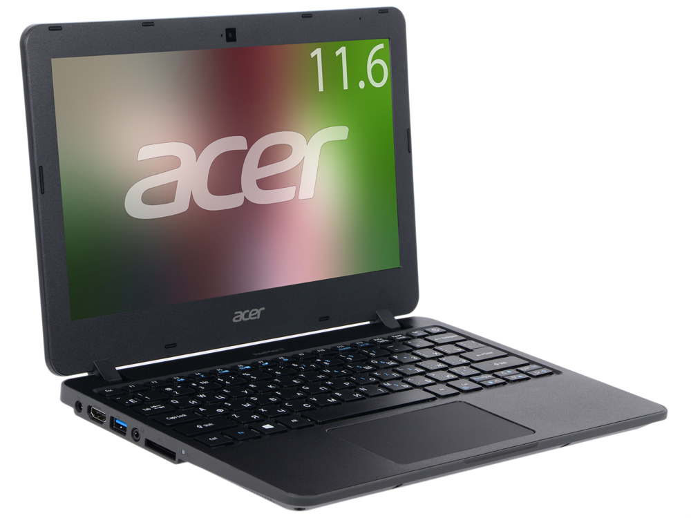 

Ноутбук Acer TravelMate TMB117-M-C703 (NX.VCHER.018) Celeron N3060 (1.6) / 2Gb / 32Gb / 11.6" HD / Intel HD Graphics / Win10 / Black