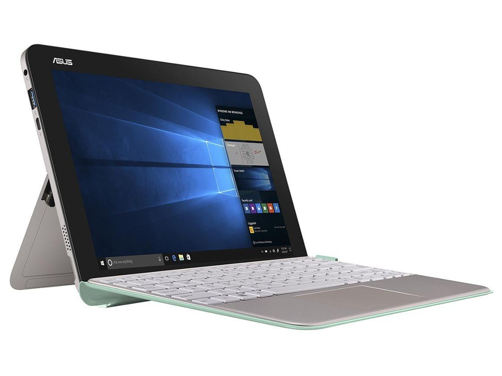 

Ноутбук Asus Transformer Mini T103HAF-GR061T (90NB0FTB-M02150) Intel Atom Z8350 (1.44) / 4GB / 64GB eMMC / 10.1" 1280x800 IPS Touch / Int: Intel HD / noODD / Win10 (Icicle Gold / Green Keyboard Cover)