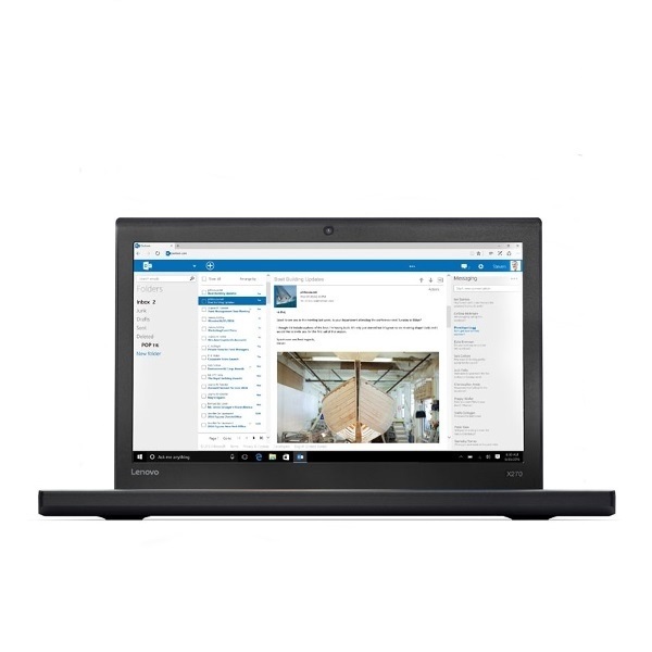 

Ноутбук Lenovo ThinkPad X270 (20HN0068RT) i3-7100U (2.4) / 4Gb / 500Gb / 12.5" HD TN / HD Graphics 620 / DOS / Black