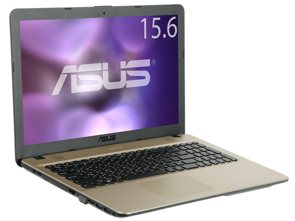 

Ноутбук Asus VivoBook X541NA-GQ558T (90NB0E81-M10300) Celeron N3450 (1.1) / 4Gb / 128Gb SSD / 15.6" HD TN / HD Graphics 500 / Win 10 Home / Black