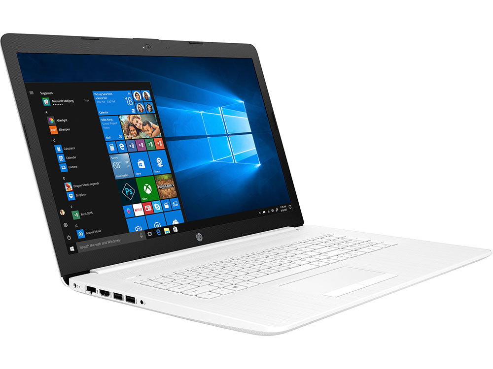 

Ноутбук HP 17-by0047ur 4MG14EA Celeron N4000 (1.1) / 4Gb / 128Gb SSD / 17.3" HD+ / Int:Intel UHD 600 / DOS / Snow White