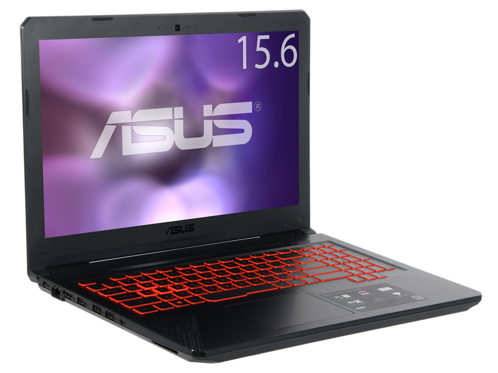 

Ноутбук Asus FX504GM-EN016 i5-8300H (2.3)/8G/1T+256G SSD/15.6"FHD AG/NV GTX1060 6G/noDVD/BT/DOS black metal