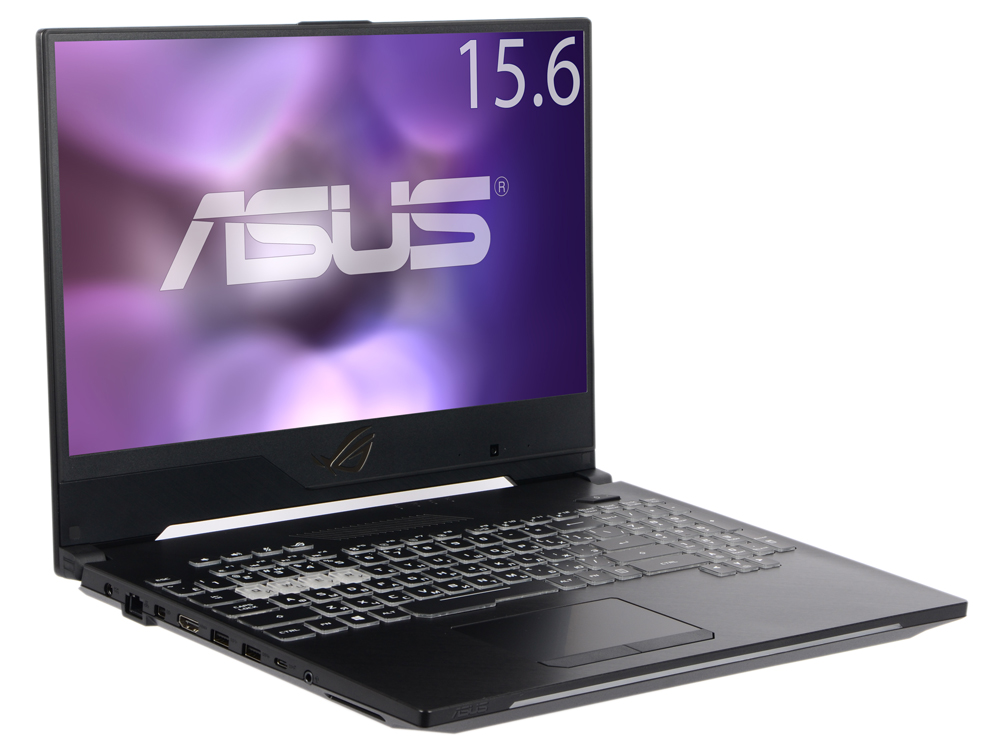

Ноутбук Asus GL504GM-ES254 i5-8300H(2.3)/16G/1T+256G SSD/15.6"FHD AG/:NV GTX1060 6G/noDVD/BT/DOS black metal