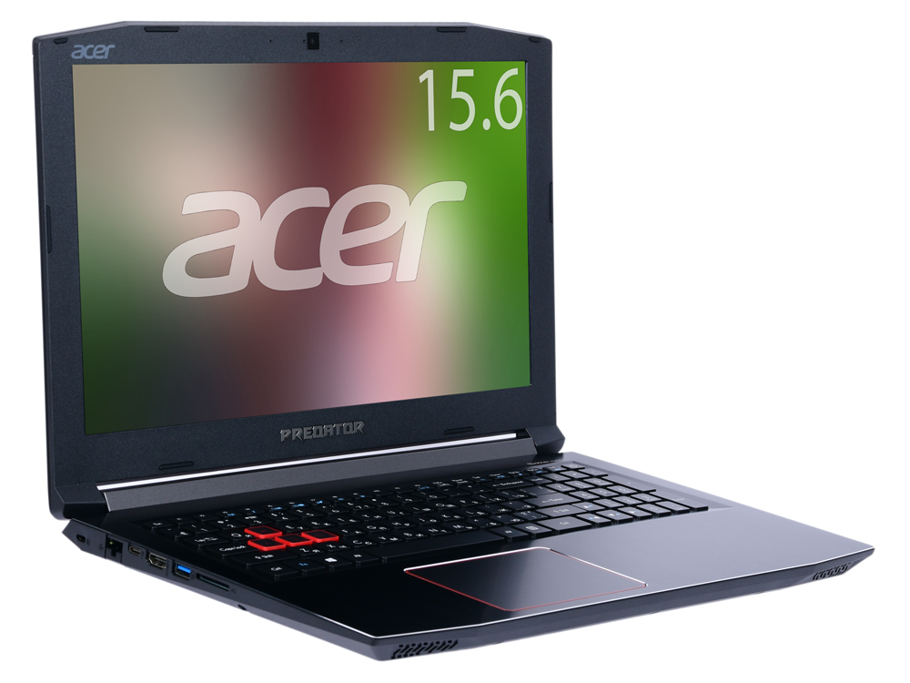 

Ноутбук Acer PH315-51-50NL Predator Helios 300 (NH.Q3HER.007) 15.6''FHD IPS AG/i5-8300H (2.3)/8G/1T/GF GTX1050Ti 4G/noDVD/WiFi/BT4.0/W10 BLACK