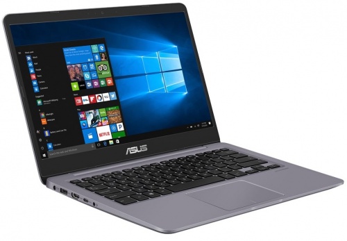 

Ноутбук Asus S410UA-BV1157T Core i5 8250U (1.6) / 4Gb / 500Gb / 14" HD TN / UHD Graphics 620 / Win 10 Home / Gray