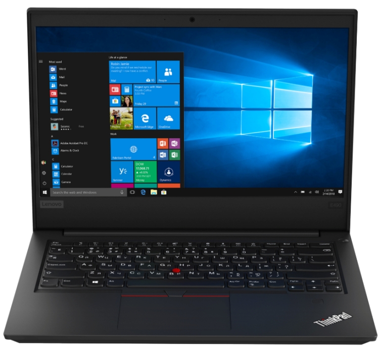 

Ноутбук Lenovo ThinkPad Edge E590 (20NB0016RT) Core i7 8565U (1.8) / 8Gb / 256Gb SSD / 15.6" FHD IPS / UHD Graphics 620 SMA / Win 10 Pro / Black