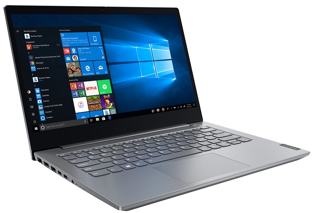 

Ноутбук Lenovo Thinkbook 14-IML (20RV0065RU) Core i3 10110U (2.1) / 8Gb / 1Tb+ 128Gb SSD / 14" FHD TN / UHD Graphics / Win 10 Pro / Gray