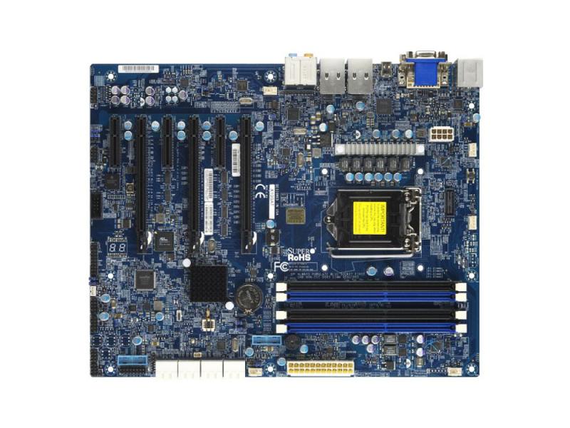 

Материнская плата Supermicro MBD-X10SAT-O Socket 1150 C226 4xDDR3 3xPCI-E 16x — — — 8xSATAIII ATX Re