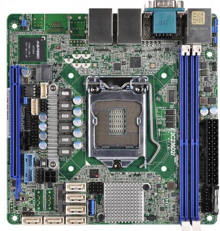 

Материнская плата ASRock E3C236D2I Socket 1151 C236 2xDDR4 1xPCI-E 16x 6xSATAIII mini-ITX