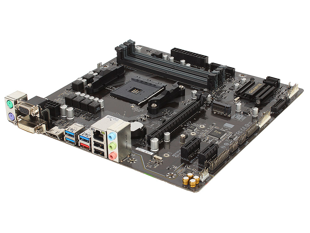 

Материнская плата GIGABYTE GA-A320MA-M.2 AM4, AMD А320, 2*DDR4, 1xPCI-E x16, 2xPCI-E x1, D-SUB, DVI, SATAIII+RIAD, HDMI, USB 3.1, mATX, Retail