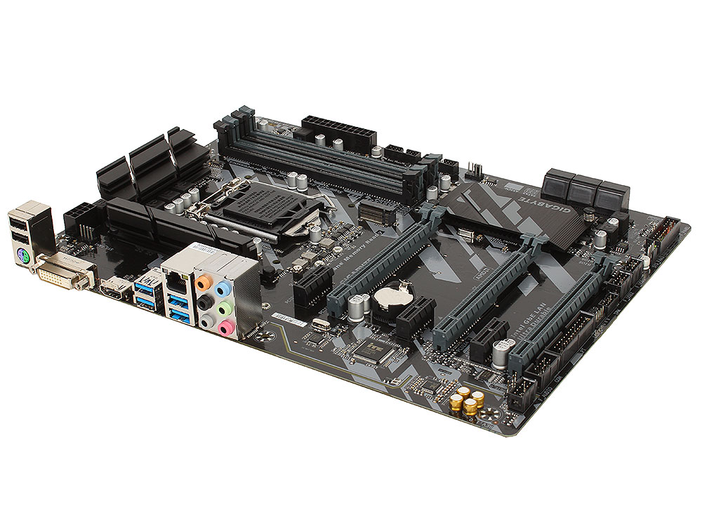 

Материнская плата GIGABYTE Z370 HD3 (S1151, Z370, 4*DDR4, 3xPCI-E x16, 3xPCI-E x1, DVI, HDMI, SATA III+RAID, M.2, U.2, USB 3.1, ATX, Retail)