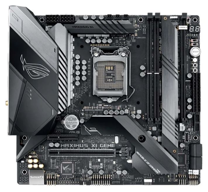 

Материнская плата Asus ROG MAXIMUS XI GENE S1151v2, Intel Z390, 2xDDR4, mATX, 8ch(7.1), GbLAN