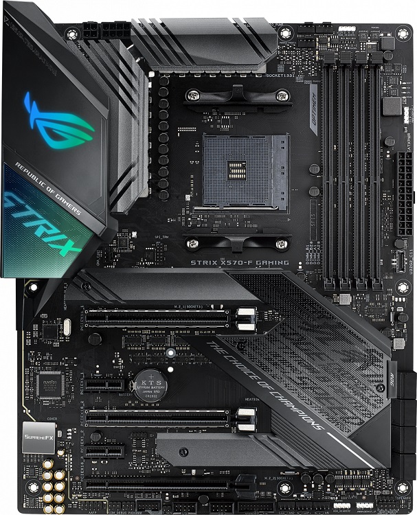 

Материнская плата Asus ROG STRIX X570-F GAMING AM4 AMD X570 4xDDR4 ATX AC`97 8ch(7.1) GbLAN RAID