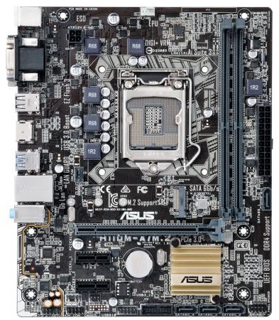 

Материнская плата ASUS H110M-A/M.2/CSM Socket 1151, H110, 2xDDR4, 1xPCI-E 16x, 2xPCI-E 1x, mATX, Retail