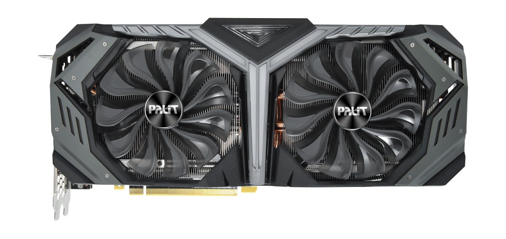 

Видеокарта Palit GeForce RTX2080 PA-RTX2080 GameRock 8G 8GB 1515 MHz