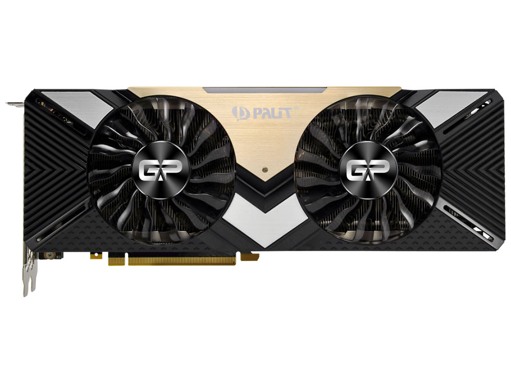 

Видеокарта Palit PA-RTX2080Ti DUAL 11G 11Gb 1350 MHz NVIDIA RTX 2080 Ti/GDDR6 14000Mhz/352bit/PCI-E 16x/3xDP, HDMI, USB Type-C