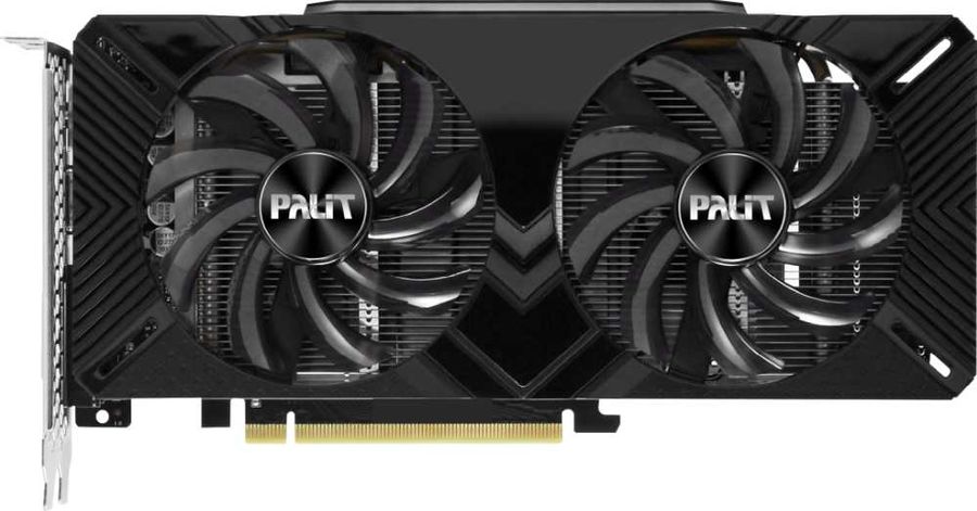 

Видеокарта Palit GTX1660 Dual 6G 6Gb 1 530 MHz NVIDIA GTX 1660/GDDR5 8 002Mhz/192bit/PCI-E 16x/DP, HDMI, DVI
