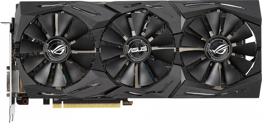 

Видеокарта ASUS ROG-STRIX-RX590-8G-GAMING 8Gb 1545 MHz AMD RX 590/GDDR5 8 000Mhz/256bit/PCI-E 16x/DP, HDMI, DVI-D