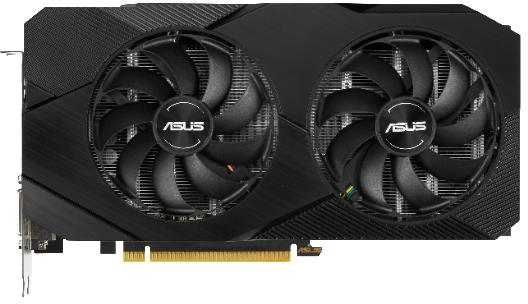 

Видеокарта ASUS GeForce GTX 1660 DUAL-GTX1660-6G-EVO 6Gb 1530 MHz NVIDIA GTX 1660/GDDR5 8002Mhz/192bit/PCI-E 16x/DP, HDMI, DVI