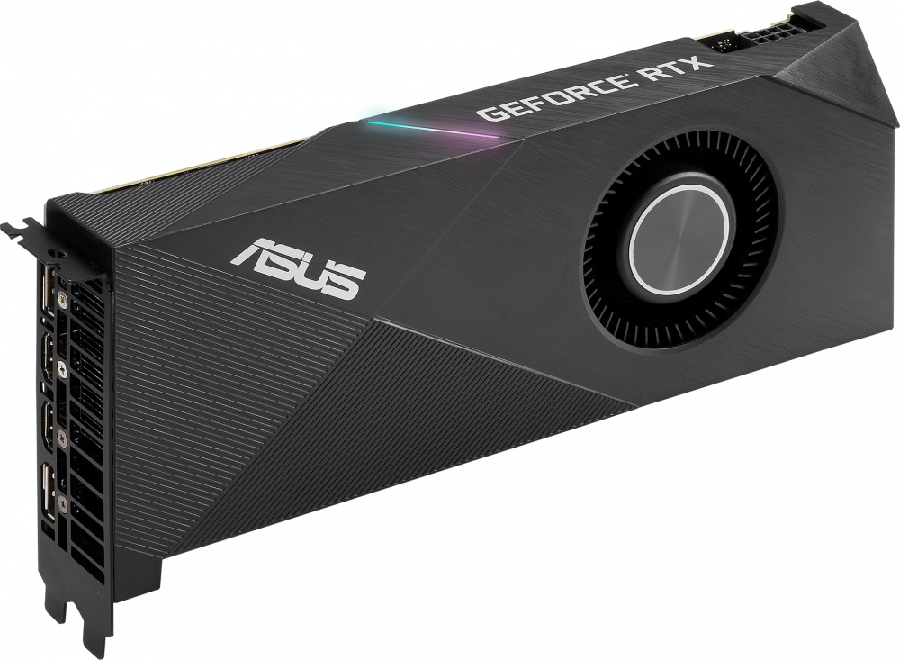 

Видеокарта ASUS TURBO-RTX2060S-8G-EVO 8Gb NVIDIA RTX 2060 SUPER/GDDR6 14 000Mhz/256bit/PCI-E 16x/DP, HDMI
