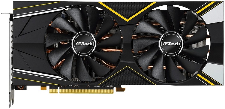 

Видеокарта ASRock Radeon RX 5700 XT (RX5700XT CLD 8GO) 8Gb 1650 MHz AMD RX 5700 XT/GDDR6 14000Mhz/256bit/PCI-E 16x/DP, HDMI