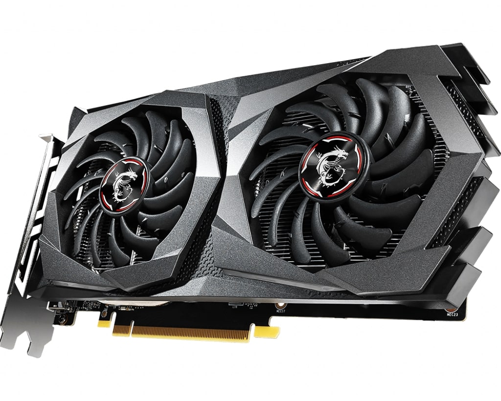 Видеокарта MSI GeForce GTX 1650 (GTX 1650 GAMING 4G) 4Gb NVIDIA GTX 1650/GDDR5 8 000Mhz/128bit/PCI-E 16x/DP, HDMI