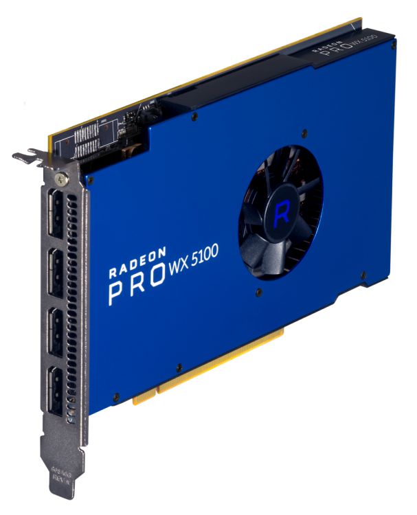 

Видеокарта AMD Radeon Pro WX 5100 8GB GDDR5 4-DP PCIe 3.0