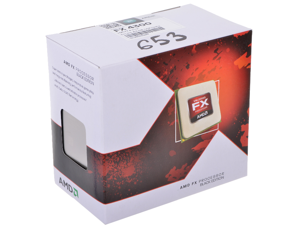 

Процессор AMD FX-4300 BOX (95W, 4core, 4.0Gh(Max), 8MB(L2-4MB+L3-4MB), Vishera, AM3+) (FD4300WMHKBOX)