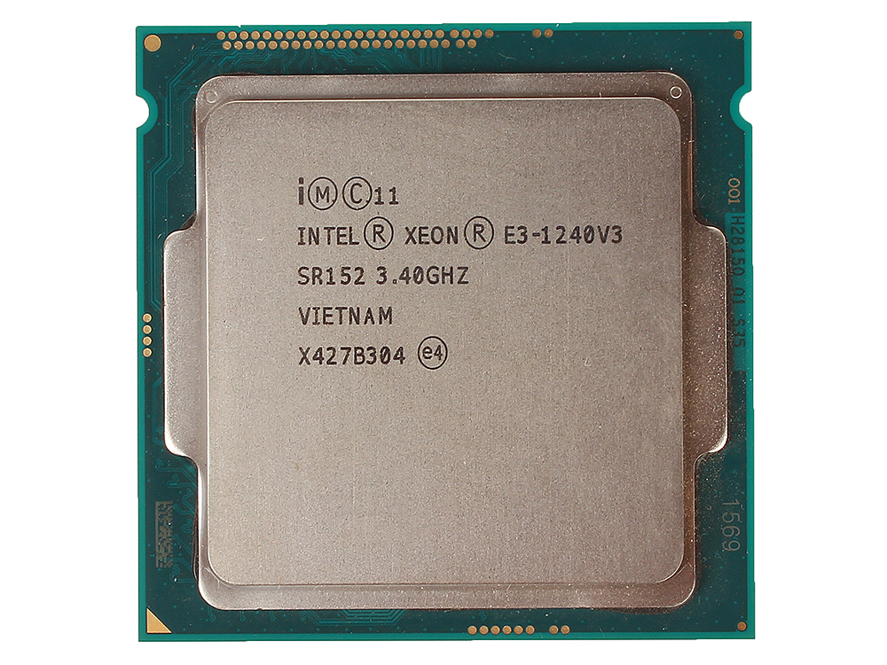 

Процессор Intel Xeon E3-1240v3 OEM 3,40GHz, 8M Cache, Socket1150, Haswell