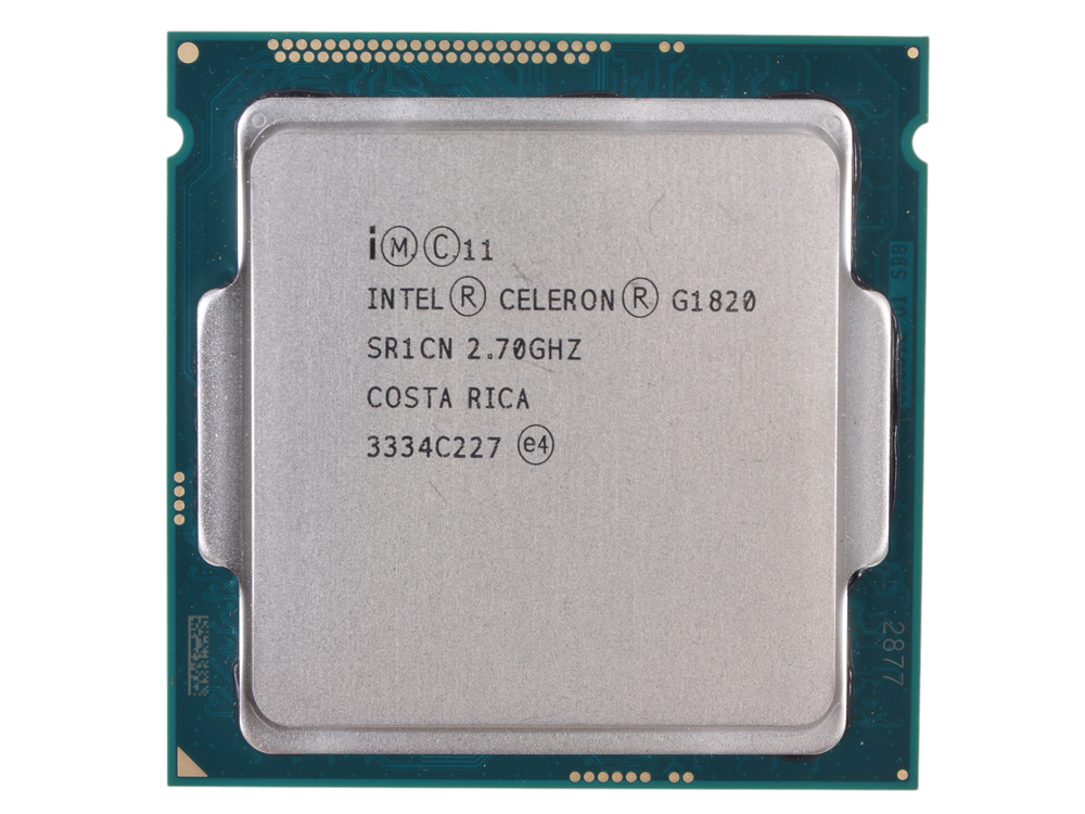 Процессор Intel Celeron G1820 OEM TPD 53W, 2/2, Base 2.70GHz, 2Mb, LGA1150(Haswell)