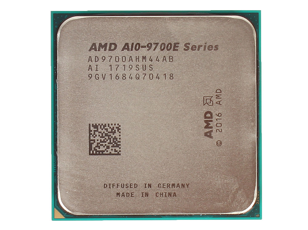 Процессор AMD A10 9700E OEM 35W, 4C/4T, 3.5Gh(Max), 2MB(L2-2MB), AM4 (AD9700AHM44AB) Процессор AMD A10 9700E OEM 35W, 4C/4T, 3.5Gh(Max), 2MB(L2-2MB), AM4 (AD9700AHM44AB)