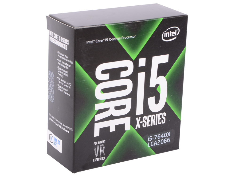 

Процессор Intel Core i5-7640X 4.0GHz 6Mb Socket 2066 BOX