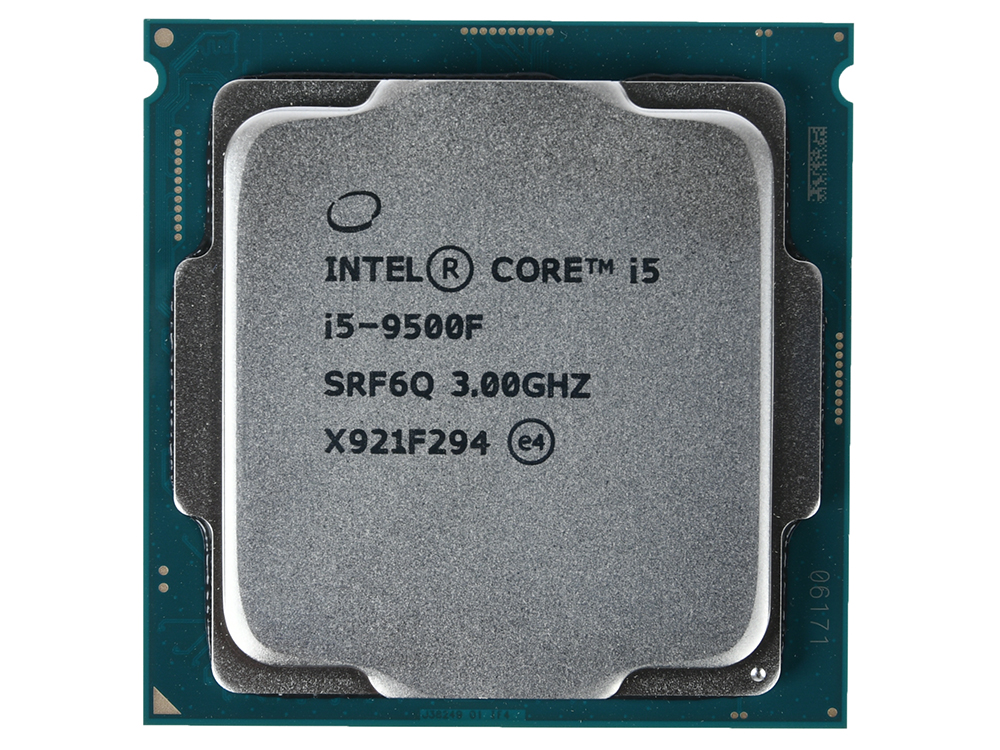 

Процессор Intel Core i5-9500F OEM TPD 65W, 6/6, Base 3.0GHz - Turbo 4.4 GHz, 9Mb, LGA1151 (Coffee Lake)