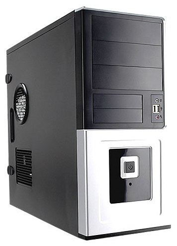 

Корпус InWin EAR016 Black-Silver ATX 450W USB/Audio