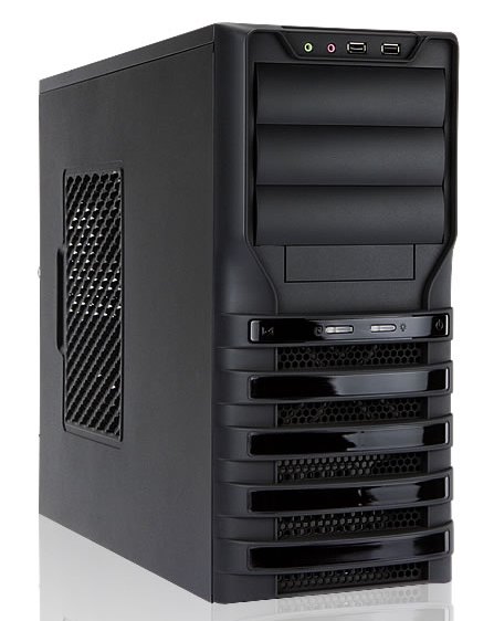 

Корпус InWin BW135 Black 500W USB/Audio/Fan