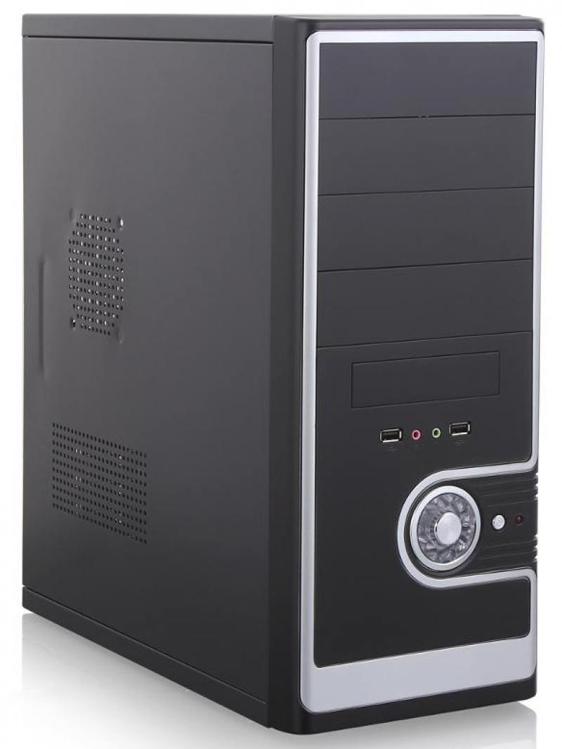 

Корпус ATX Super Power 3029 C 450 Вт серебристый чёрный
