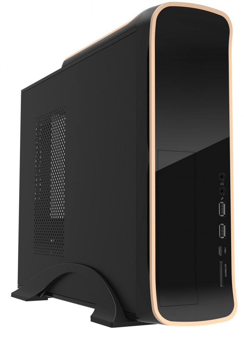 

Корпус microATX PowerCool S0510BK/BGl 500 Вт чёрный