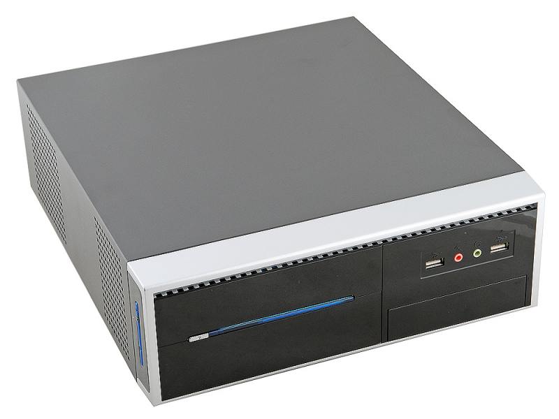 

Корпус mini-ITX FOXCONN RS338 (H) 250 Вт чёрный серебристый