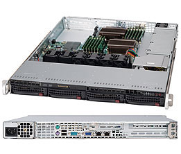 

Серверный корпус 1U Supermicro CSE-815TQ-600WB 600 Вт чёрный