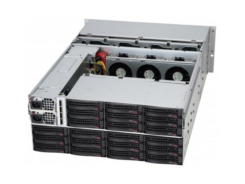 

Серверный корпус 4U Supermicro CSE-847E26-RJBOD1 1400 Вт чёрный