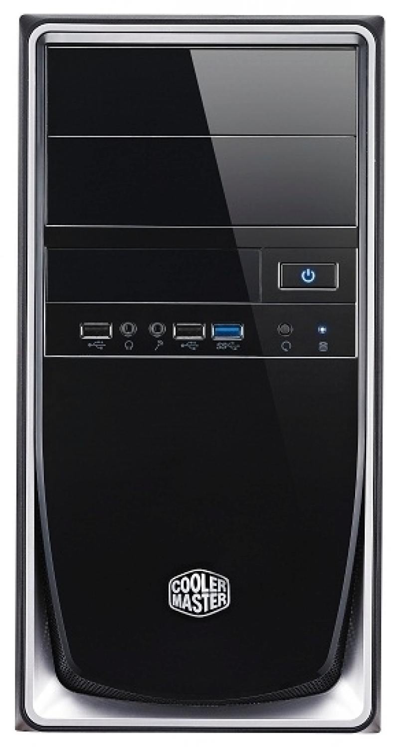 

Корпус ATX Cooler Master Elite 344 Без БП чёрный серебристый
