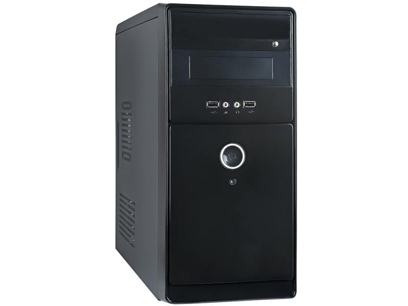 

Корпус microATX Exegate BA-106 Без БП чёрный EX219364RUS