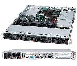 

Серверный корпус 1U Supermicro CSE-815TQC-R706WB 720 Вт чёрный
