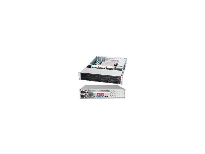 

Корпус Supermicro CSE-826E16-R1200LPB 2U, 13.68''x13'', 12x3.5'' hot-swap, expander SFF8087, redundant 1200W