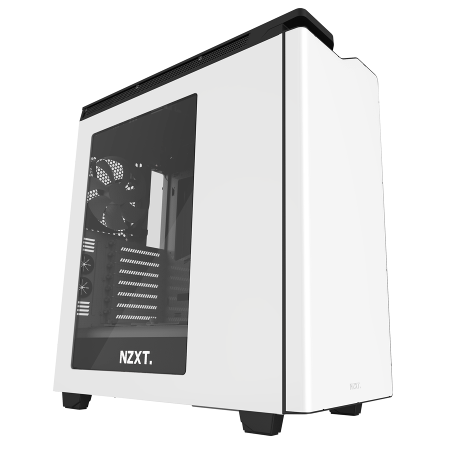 

Корпус ATX NZXT H440 Без БП чёрный белый CA-H442W-W1