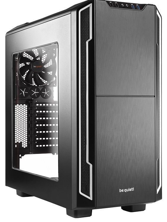 

Корпус ATX BE QUIET! Silent Base 600 Без БП чёрный серебристый