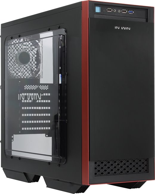 

Корпус ATX InWin BWR147 Без БП чёрный 6120733