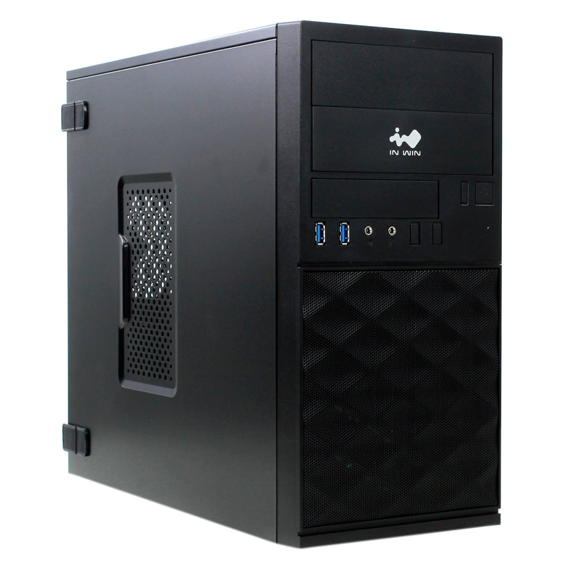 

Корпус InWin EFS052BL Black mATX 500W USB3.0/Audio